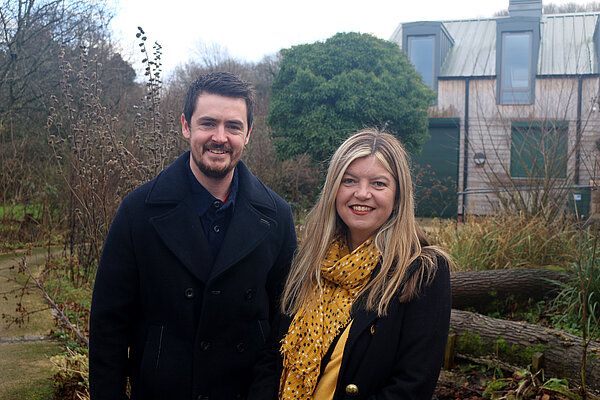 Caroline Courtney and Joshua Hanley are part of the Liberal Democrat team for Tuffley.