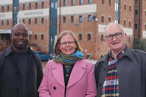 Ola, Rebecca and Howard are the Lib Dem team for Westgate