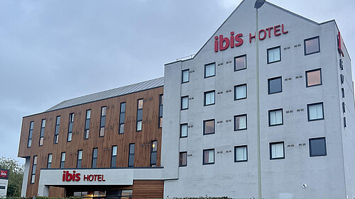 Community Independents Brendon O’Donnell and Alastair Chambers were at the demonstration targeting asylum seekers outside the Ibis Hotel in Barnwood.