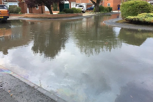 Lambourn Close flooding