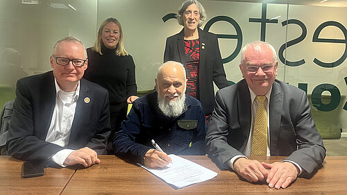 Councillor Usman Bhaimia, who represents Barton and Tredworth ward, becomes the 13th Lib Dem councillor on Gloucester City Council.