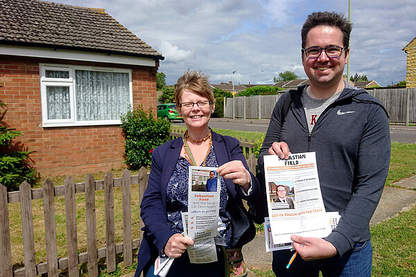 Lib Dems Rebecca Trimnell and Sebastian Field work closely together on the city council