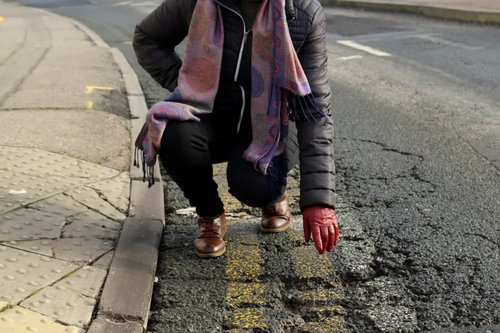 Rebecca Trimnell in Parliament Street