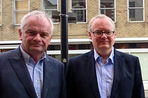 Councillors Jeremy Hilton and Declan Wilson