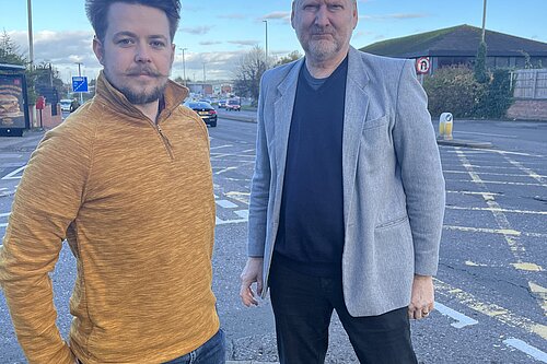 The Lib Dems are concerned about the safety of the Sims Lane junction