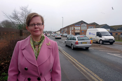 Dr Rebecca Trimnell on Llanthony Road