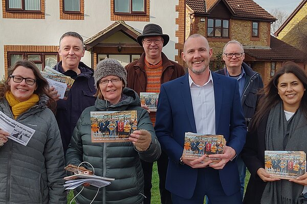 Adam Gatier is the Lib Dem candidate for Abbey division