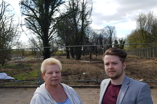 Liam Harries and Anna Mozol netting story