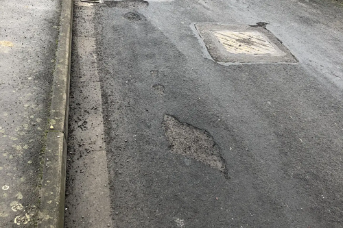 Greyhound Gardens potholes