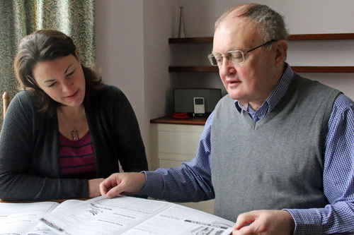 Elmbridge Lib Dem councillors Emily Ryall and Howard Hyman