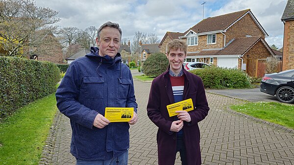 Councillors Ashley Bowkett and Joshua Taylor represent Barnwood