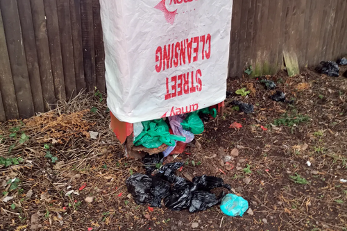 Quedgeley dog poo bin