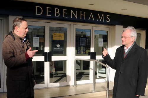 Ashley Bowkett and Jeremy Hilton discuss Debenhams future