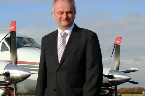 Jeremy Hilton at Gloucestershire Airport