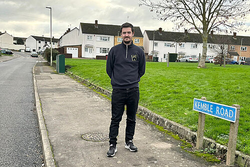 Kemble Road has been resurfaced but others are in a poor condition